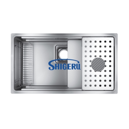 LE JSM–K 3F FS Chậu rửa bát 1 hố xả SHIGERU