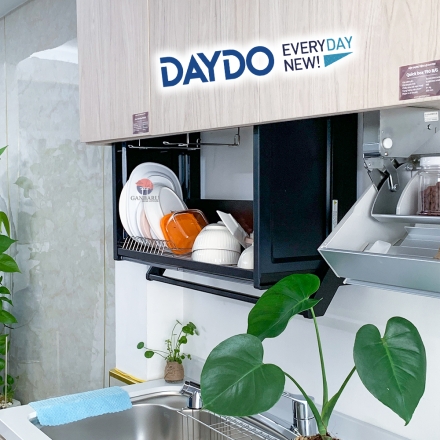 Liner-down Box 600 (Black) Kệ đa năng nâng hạ DAYDO